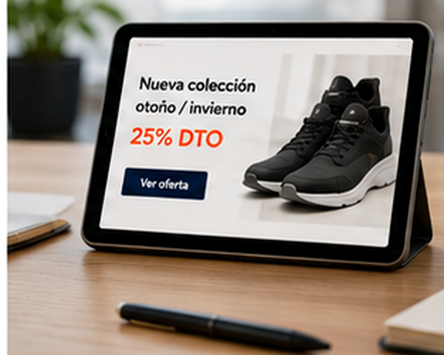Promoción digital de un producto o servicio concreto